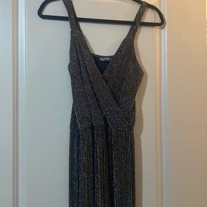 Sparkly holiday jumpsuit. Medium. New never worn!